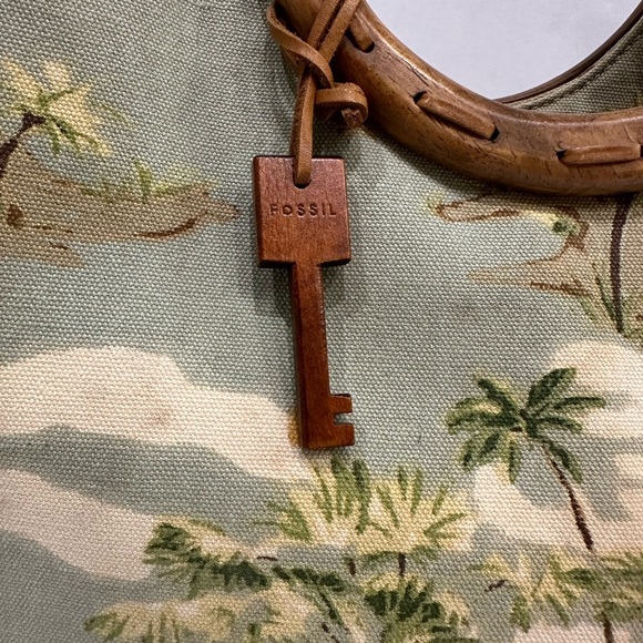 🌴1954 Vintage Fossil Large Bag 🌴 - Picture 4 of 16